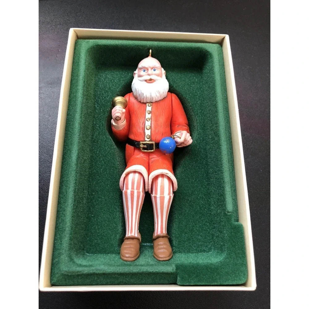 Vintage Hallmark Old-Fashioned Santa Ornament w/ Box